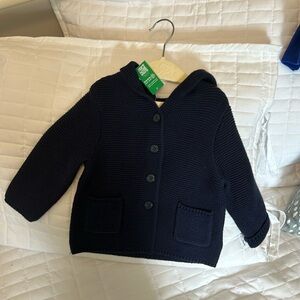 NWT Baby Gap Knit Sweater Bear Ears
